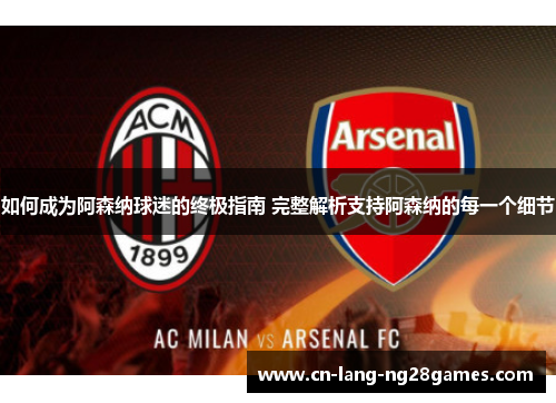 如何成为阿森纳球迷的终极指南 完整解析支持阿森纳的每一个细节