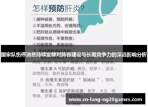 国家队伤停消息持续发酵对阵容建设与长期竞争力的深远影响分析